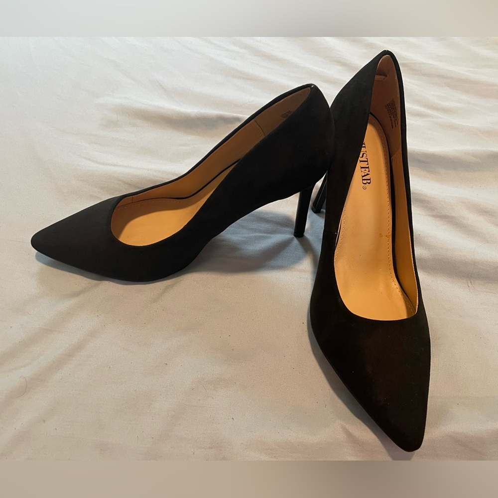 JustFab black heels